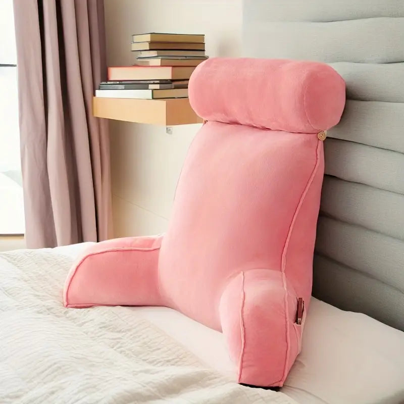 LumbraNest™ – Coussin de lecture ergonomique grand format pour lit et canapé