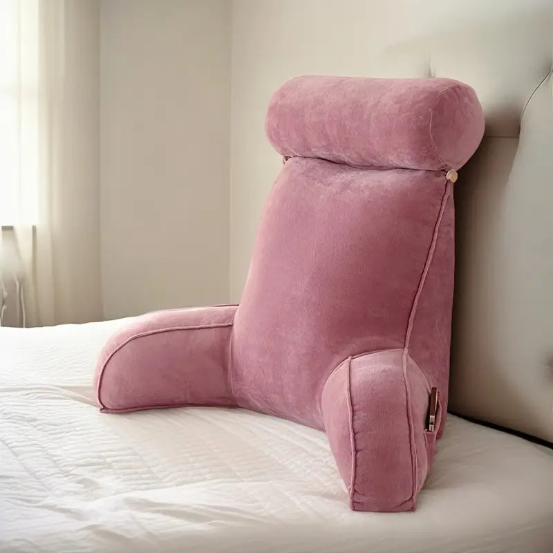 LumbraNest™ – Coussin de lecture ergonomique grand format pour lit et canapé