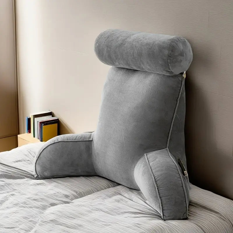 LumbraNest™ – Coussin de lecture ergonomique grand format pour lit et canapé