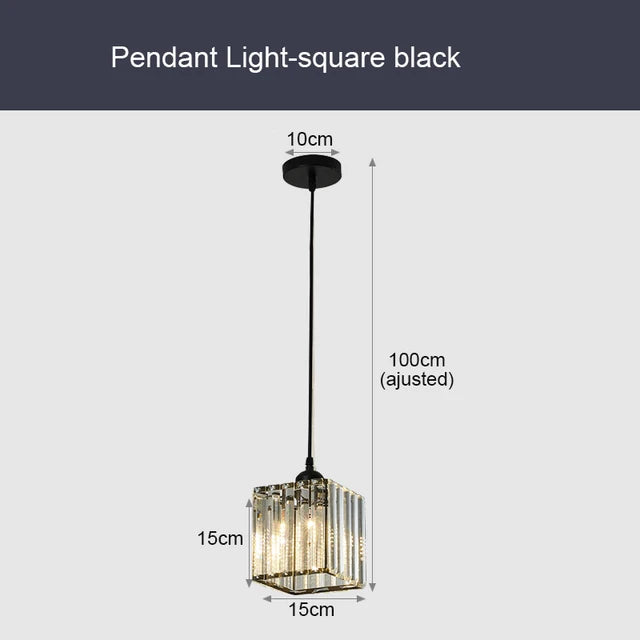Luxuriöse Kristall-Hängeleuchte