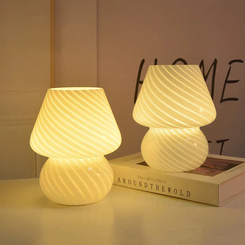 Lampe de Bureau Élégante en Verre - Santeova