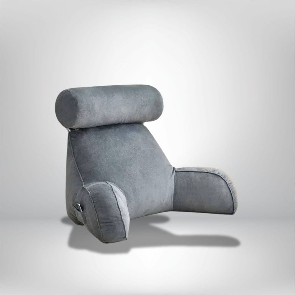 Nuvoria™ – Coussin de lecture au lit avec appui-tête et accoudoirs