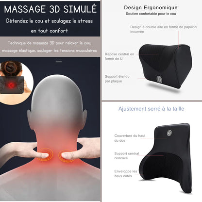 Massagekissen für Autositz aus umweltfreundlichem Memory-Schaum