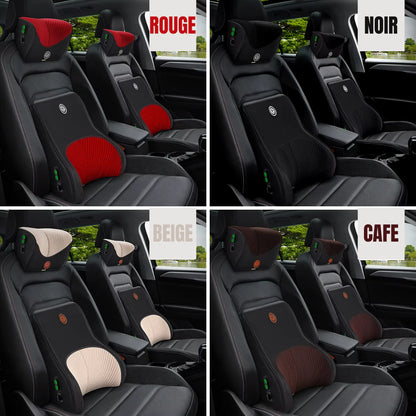 Massagekissen für Autositz aus umweltfreundlichem Memory-Schaum