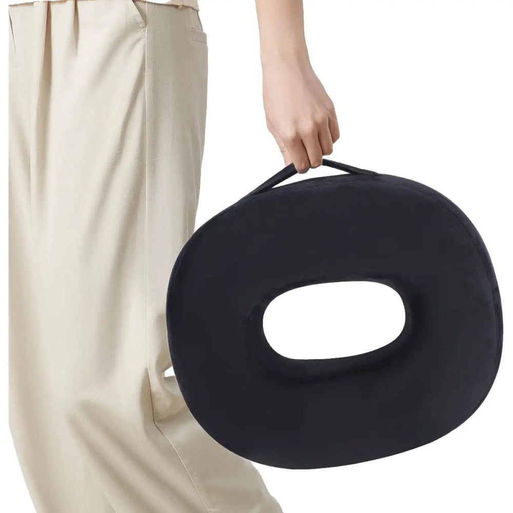 PosturEase™ – Coussin ergonomique chaise soutien lombaire et coccyx