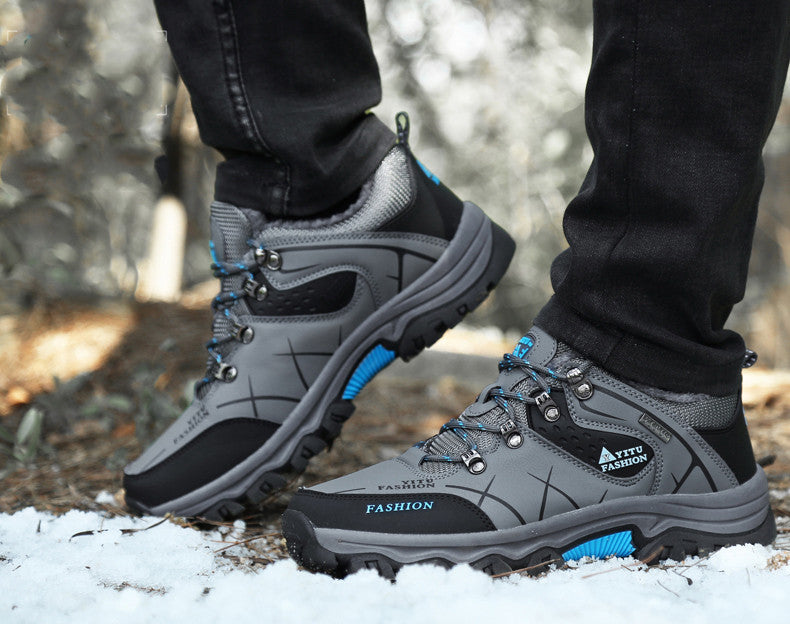 Bottes de randonnée imperméables pour neige et montagne