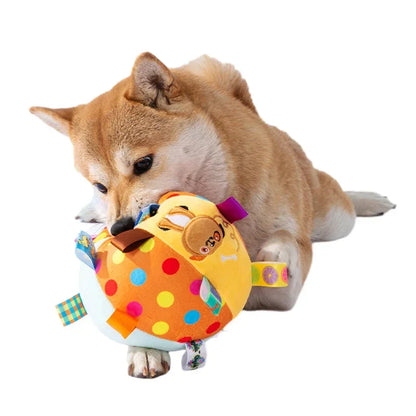 Balle interactive sonore pour animaux