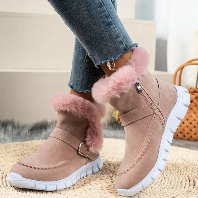 Bottes à lacets en cuir classique