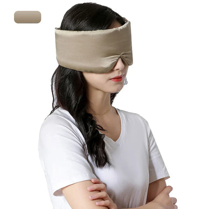 Weiche Lavendel-Seidenschlafmaske