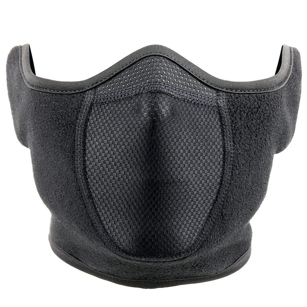 Warme Wintermaske und Thermoschicht