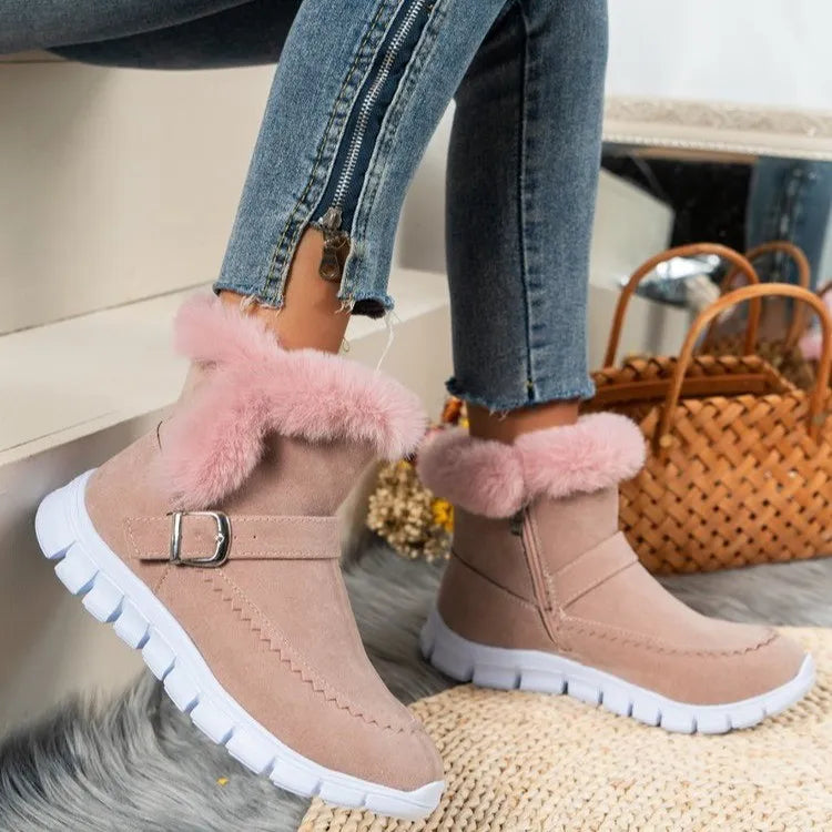 Bottes à lacets en cuir classique