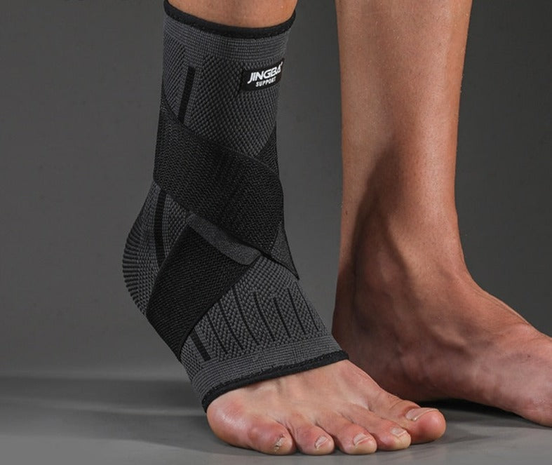 Attelle de cheville flexible en néoprène