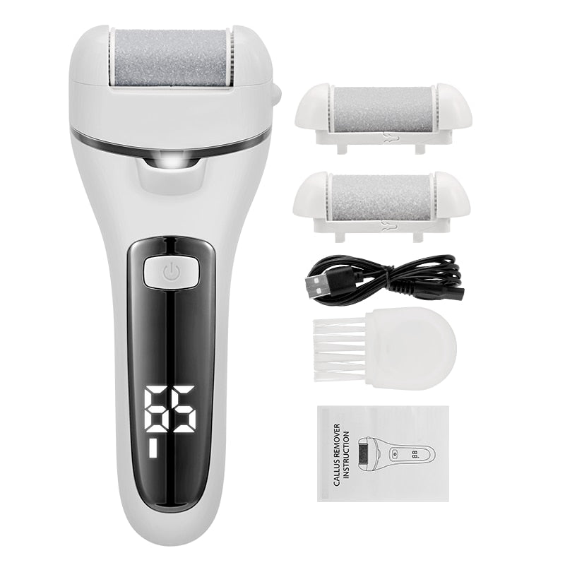 Rasoir à pieds électrique pour callosités - Santeova