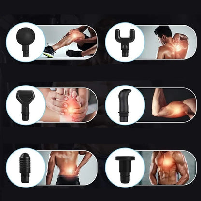 Pistolet de massage musculaire silencieux à intensité réglable 30