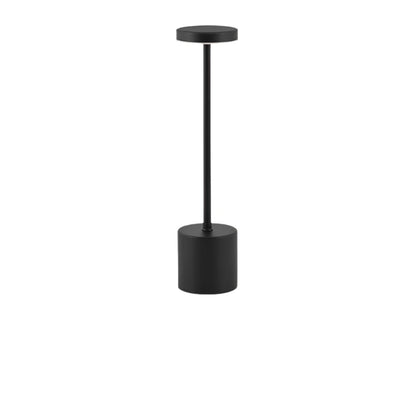 Elegante cremeweiße Schreibtischlampe