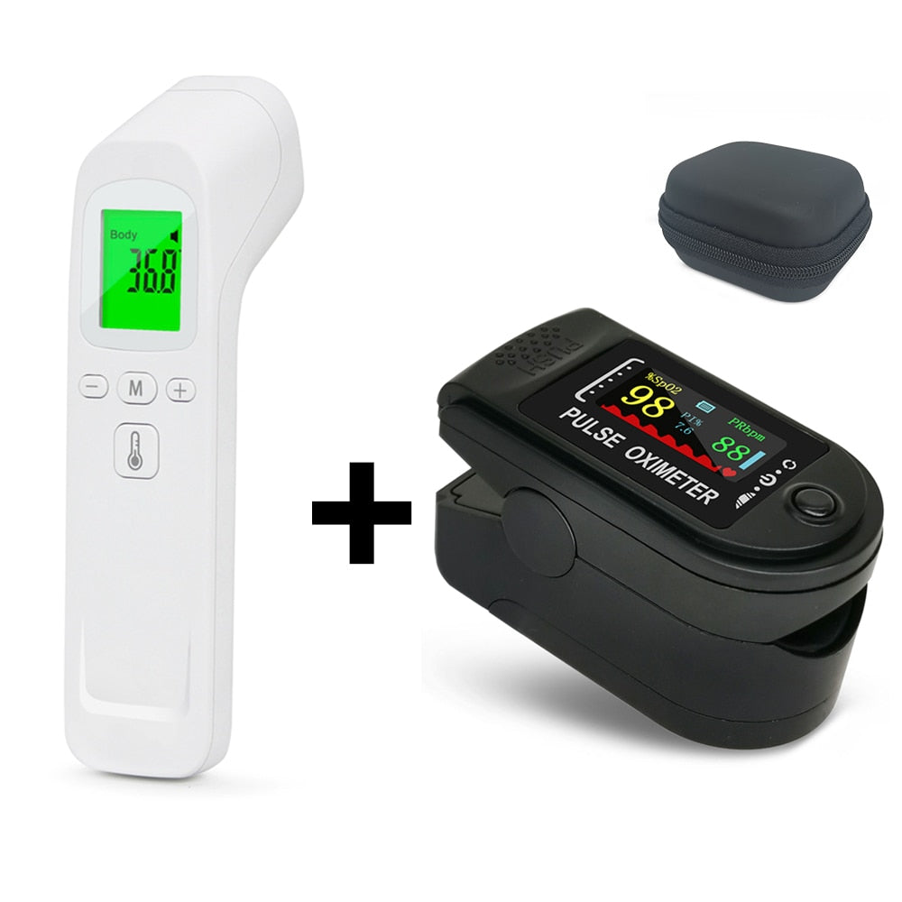 Elektronischer Pulsmesser und Thermometer