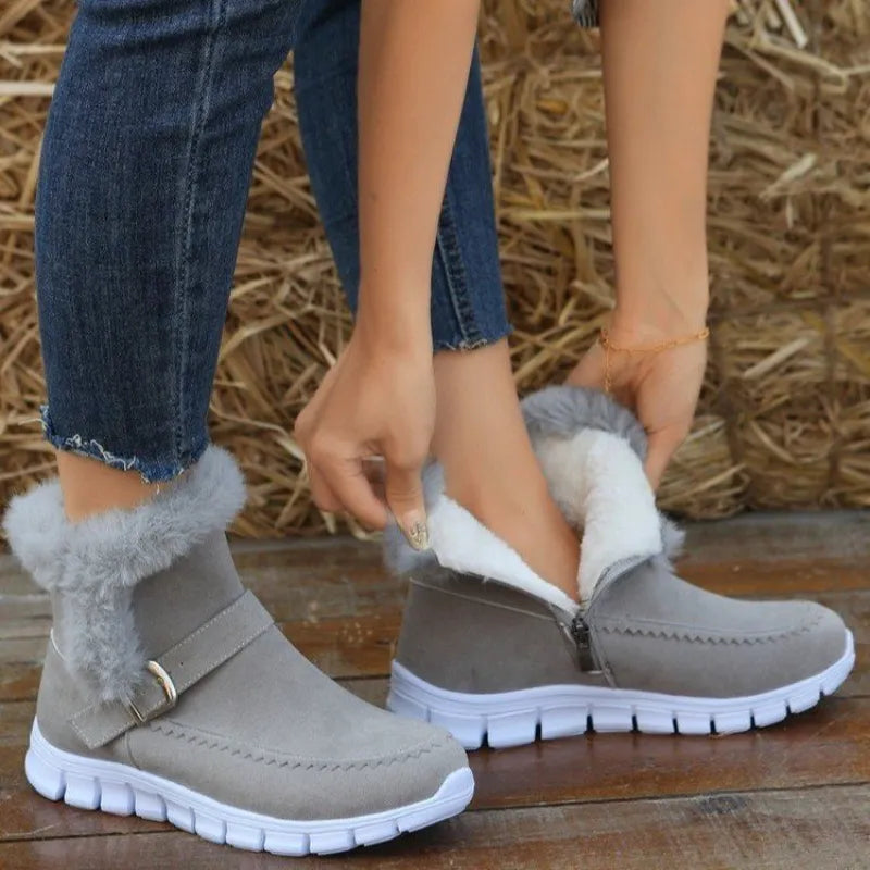 Bottes à lacets en cuir classique
