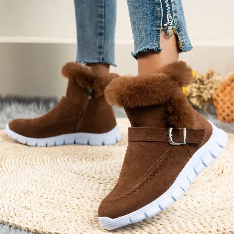 Bottes à lacets en cuir classique