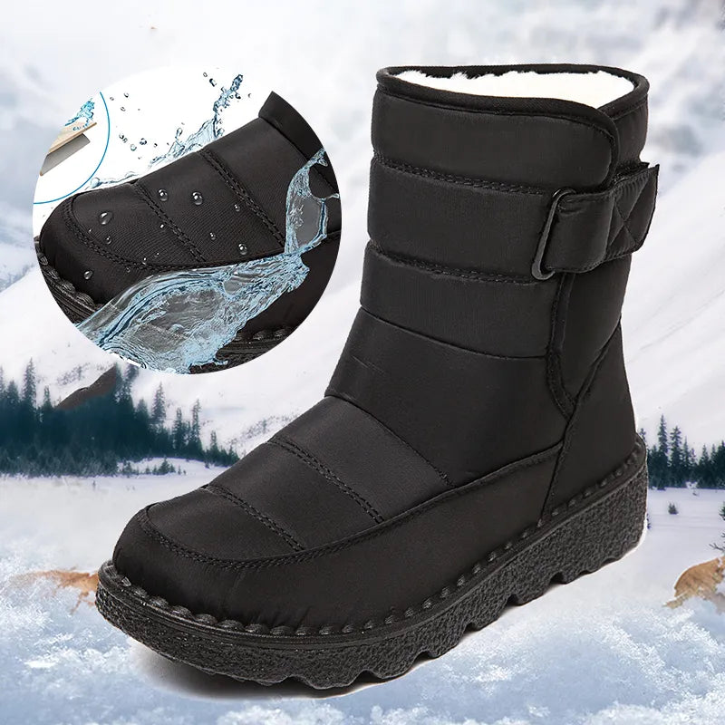 Bottes de neige isolantes imperméables hiver