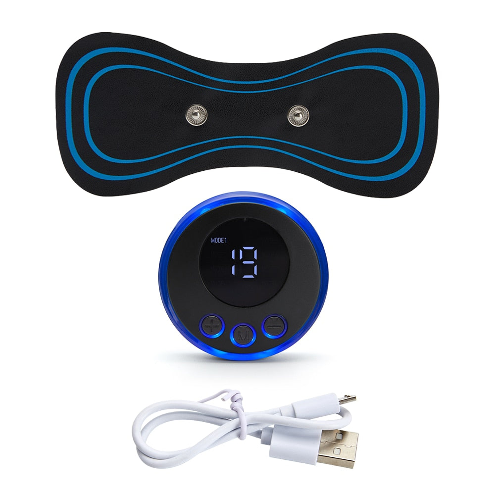 Masseur de cou électrique Portable - Soulageur de tensions cervicales - Santeova