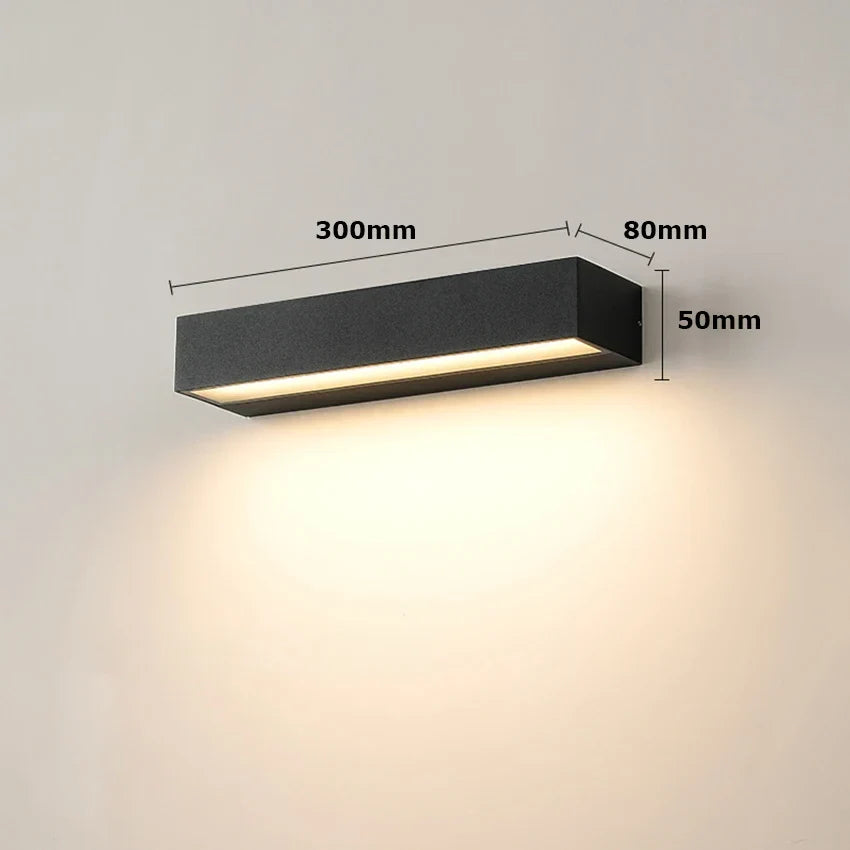 Applique murale LED extérieure chaud 3000K