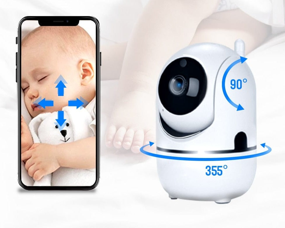 Babyphone vidéo connecté avec écran LCD
