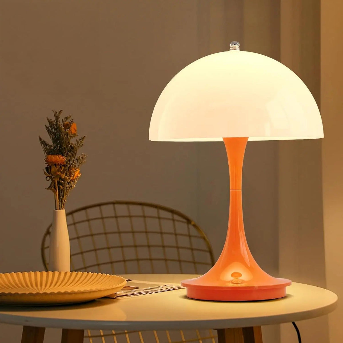Lampe de chevet tactile LED élégante