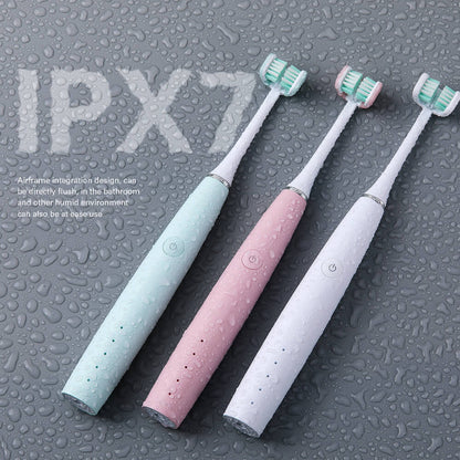 UltraClean™ – Brosse à Dents Électrique à Ultrasons 3 Faces