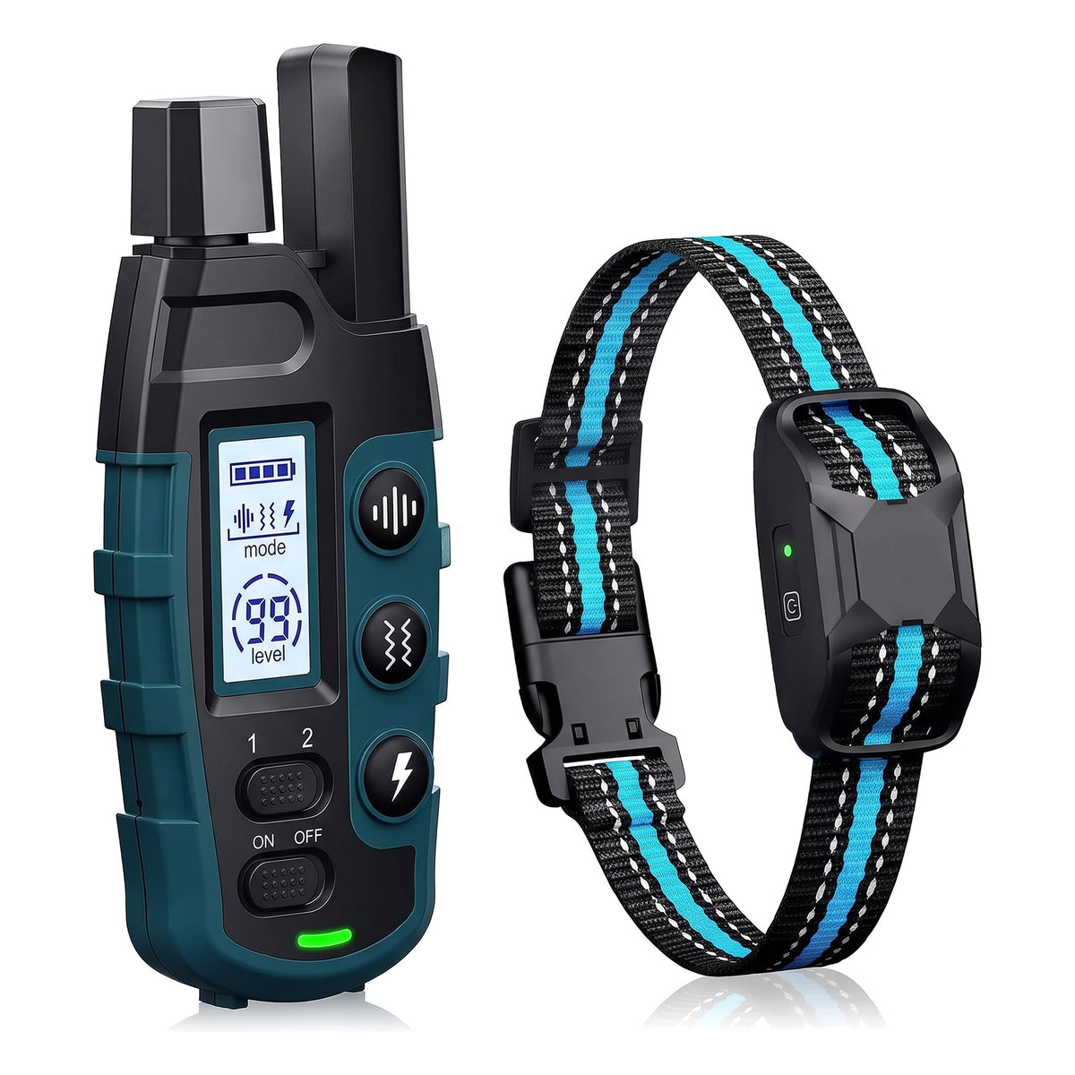 Collier de dressage rechargeable étanche 1000 m