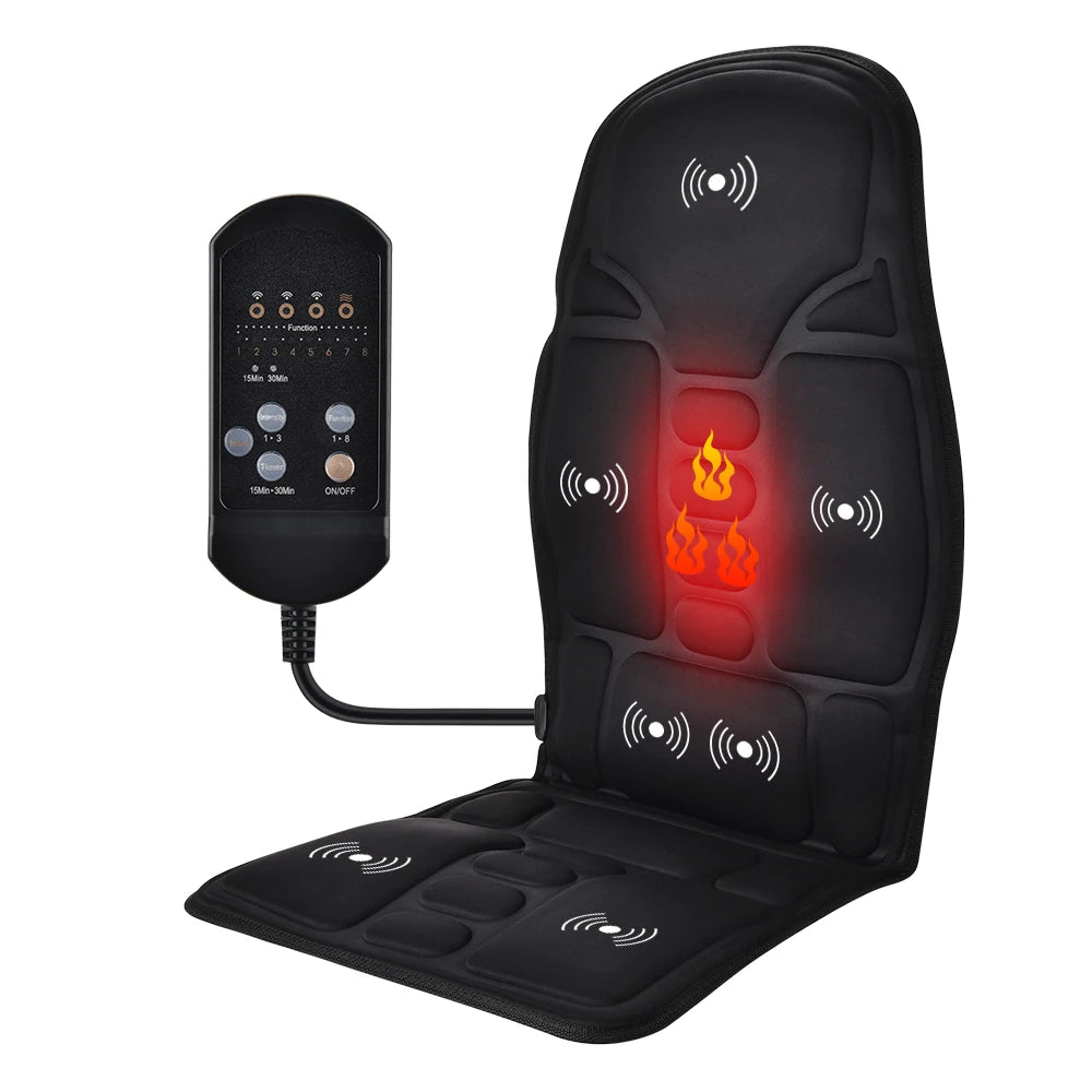 VibraSeat™ – Siège massant chauffant détente complète pour voiture & maison