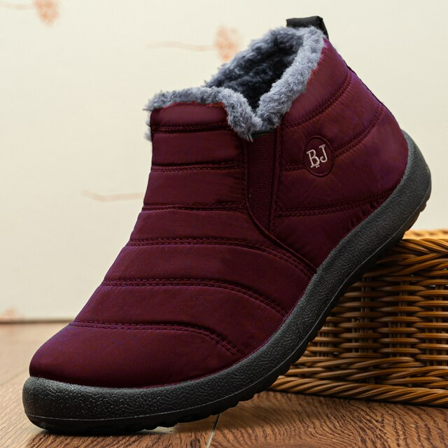 Chaussures d'hiver antidérapantes isolantes