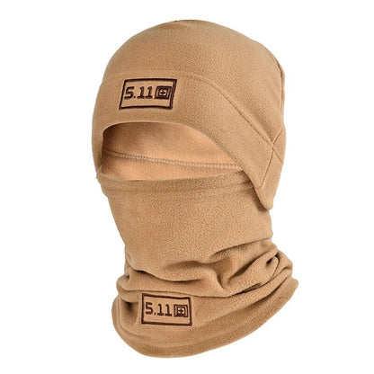 Weiche Kapuze wie Schneemaske
