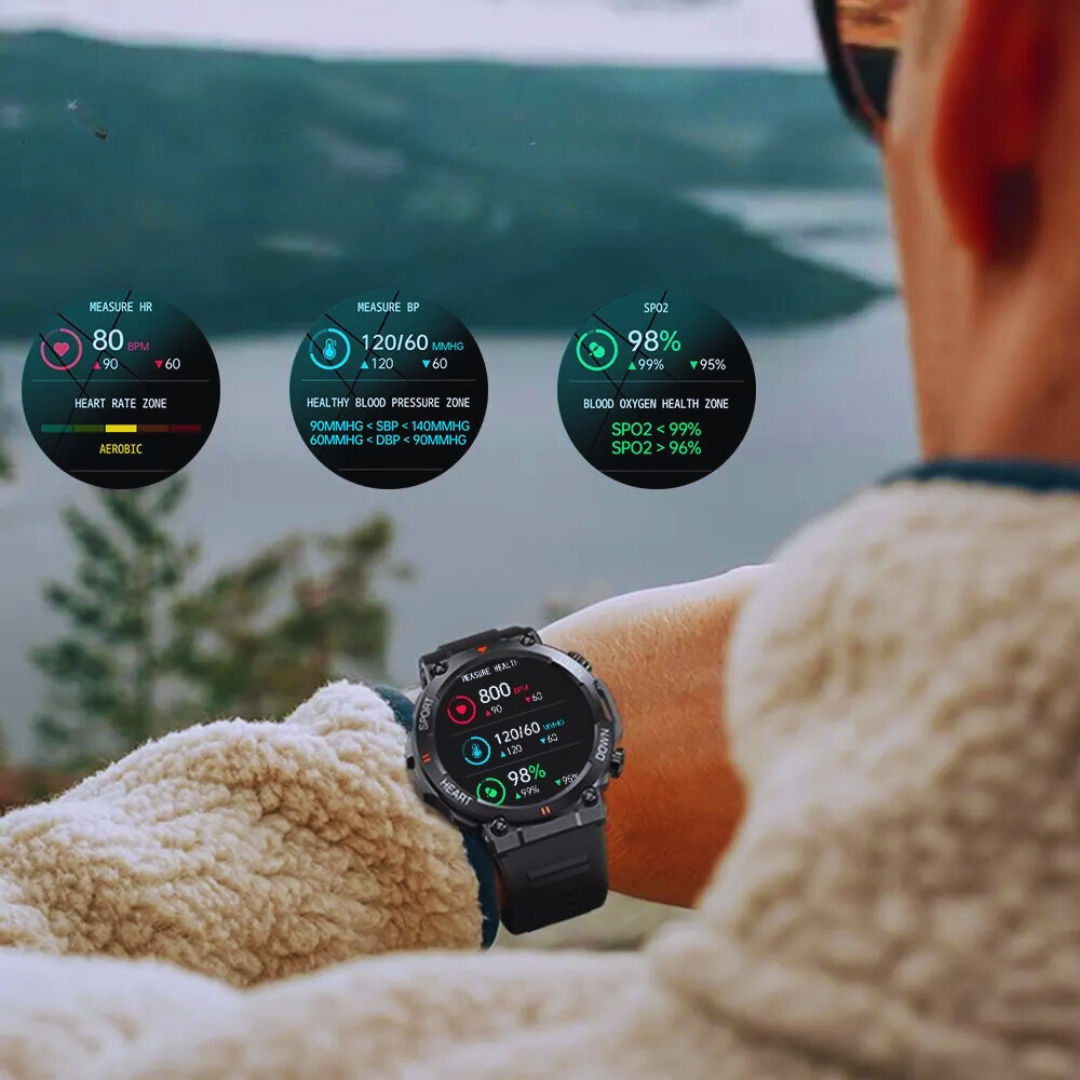 Montre connectée Bluetooth HD à écran tactile