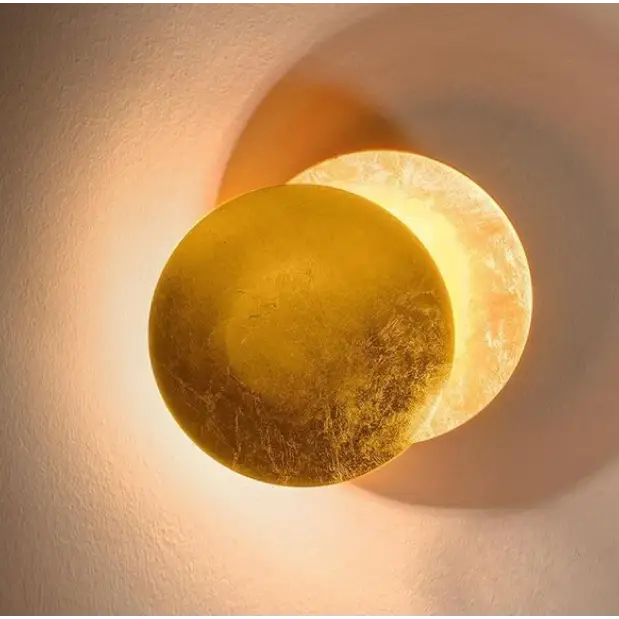 Lampe Murale Design Élégant Forme Éclipse - Santeova