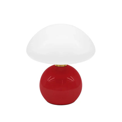 Elegante Nachttischlampe aus Glas