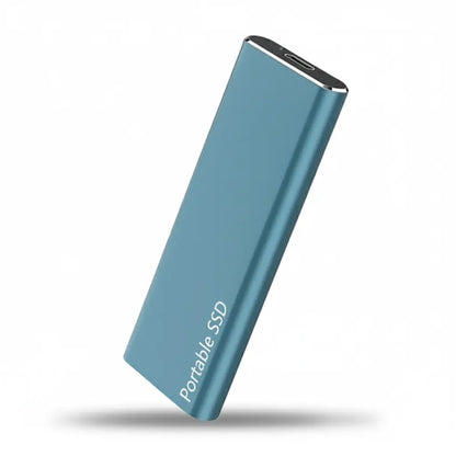 Ultraschnelle und sichere externe USB-C-Festplatte