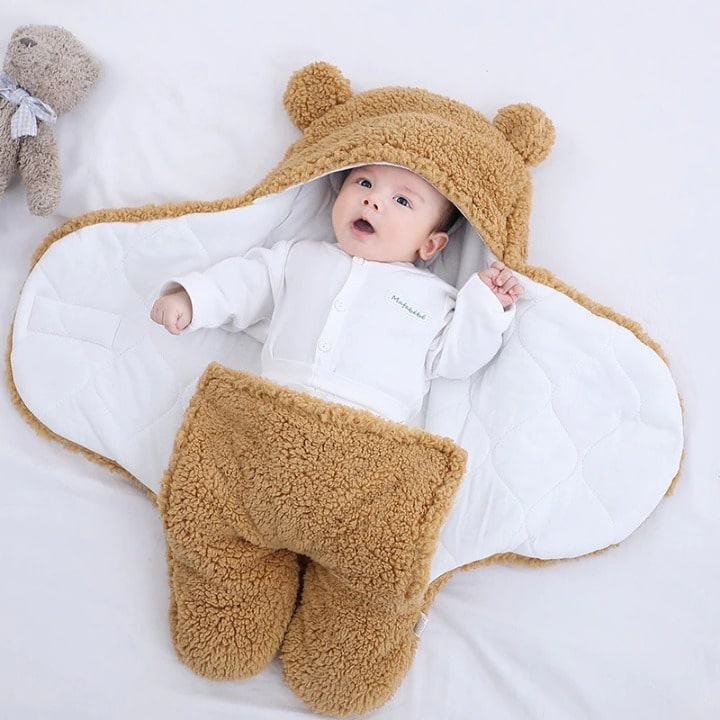Couverture Douillette Hiver Bébé Enfant - Santeova