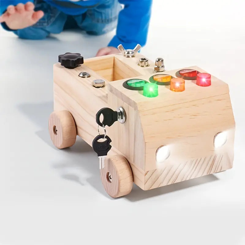 Tableau éducatif Montessori à LED 6 pièces avec vis de montage 8