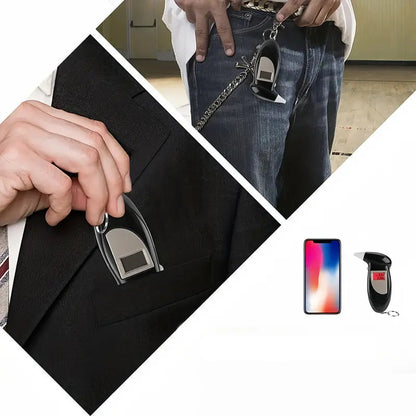 AlcoSense™ – Präziser und schneller digitaler tragbarer Alkoholtester
