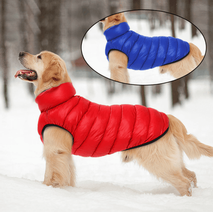 Wendbare wasserdichte Hundejacke