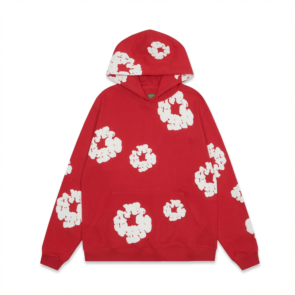 Eleganter Herren-Sweatshirt mit Blumenmuster – Chic und bequem für den Frühling