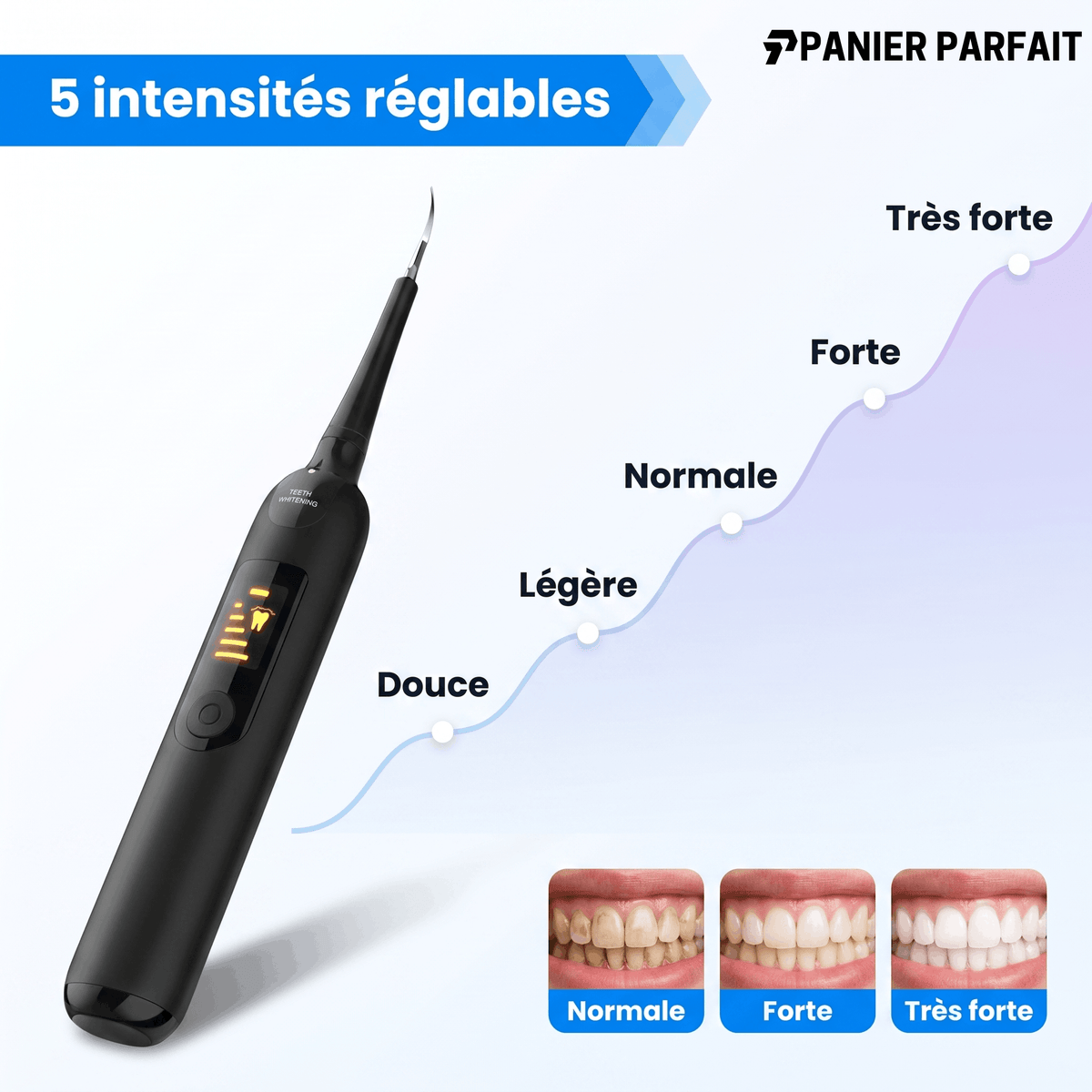 Détartreur dentaire électrique professionnel à ultrasons