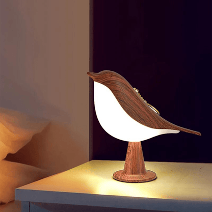 Elegante Tischlampe im Vogel-Design
