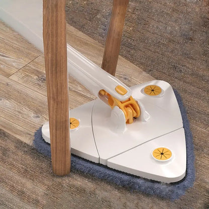 Balai rotatif avec 6 serpillères microfibres offertes