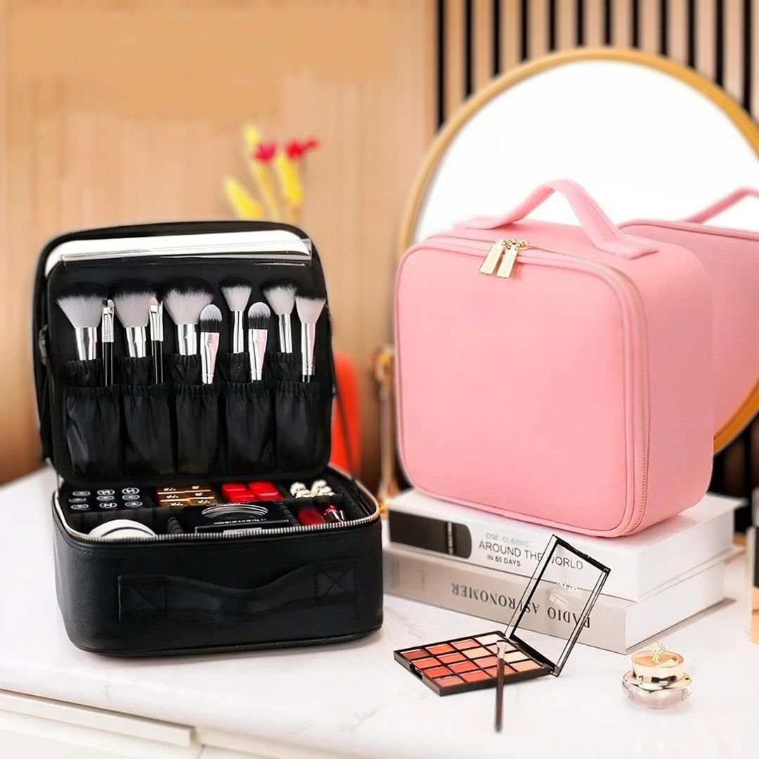 Étui de Maquillage Compact Pratique - Santeova