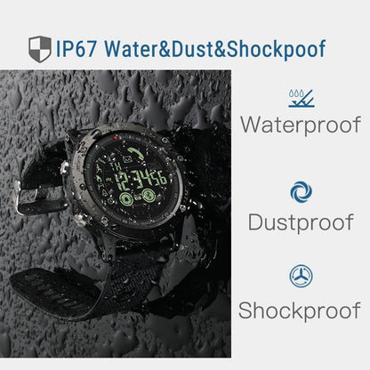 Montre connectée tactique compatible iOS et Android