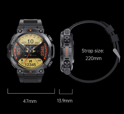 Montre connectée Bluetooth HD à écran tactile